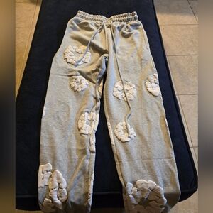 Denim tears sweatpants gray